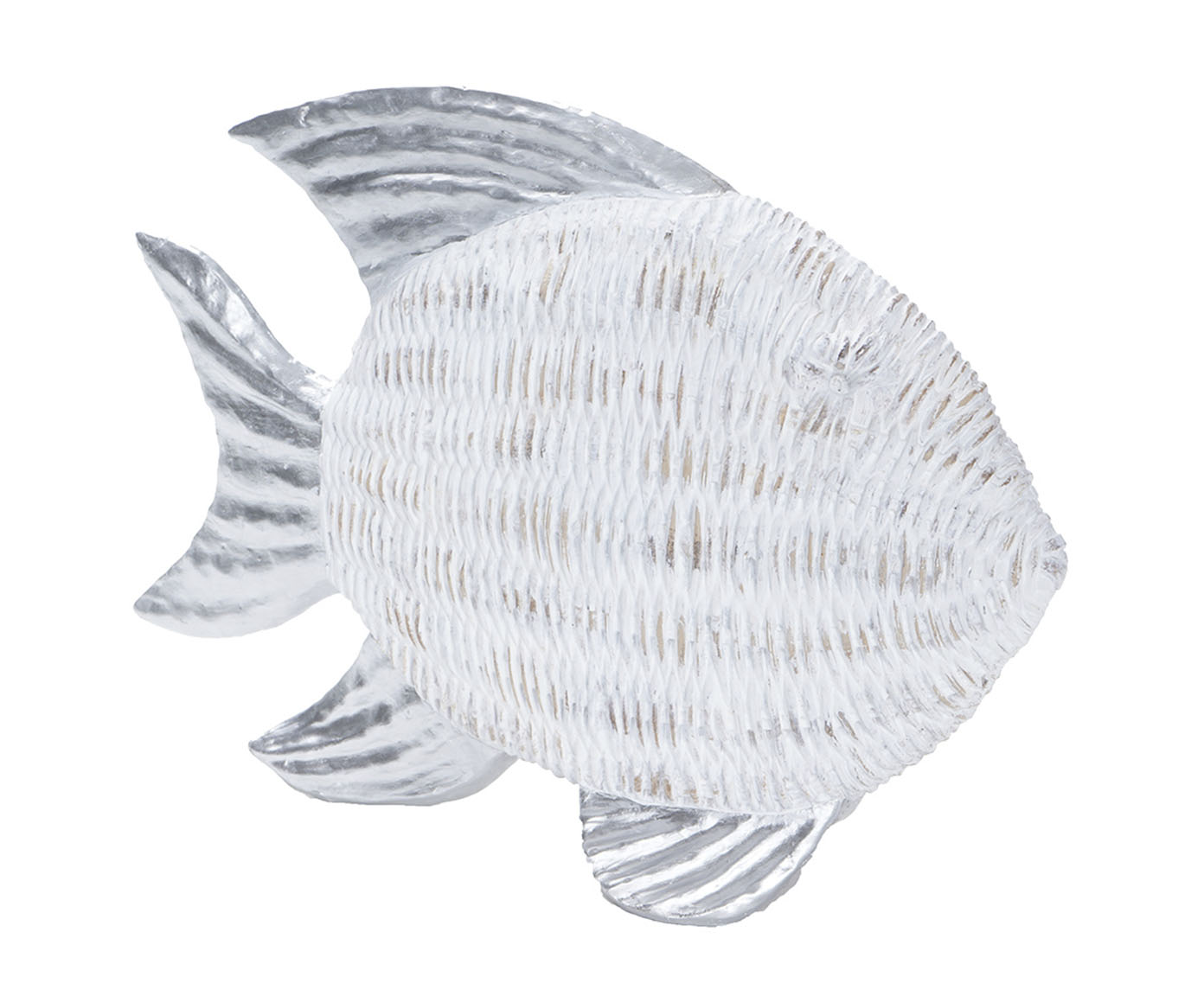 Adorno Peixe Branco e Cinza - image 1