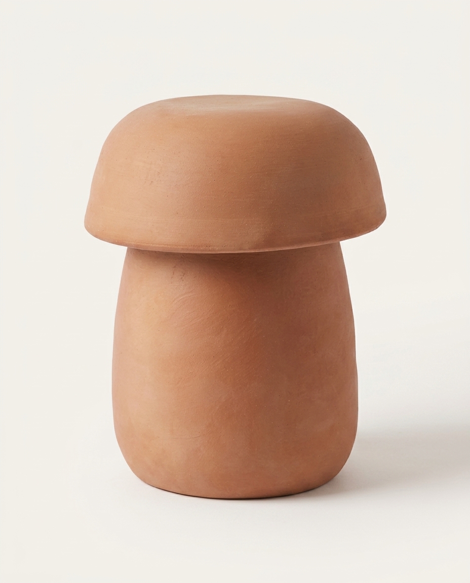 Adorno Cogumelo Terracota - G - image 0