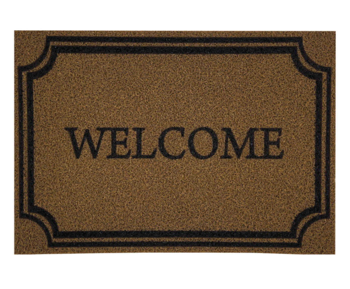 Capacho Welcome Bordas Dourado image number 0