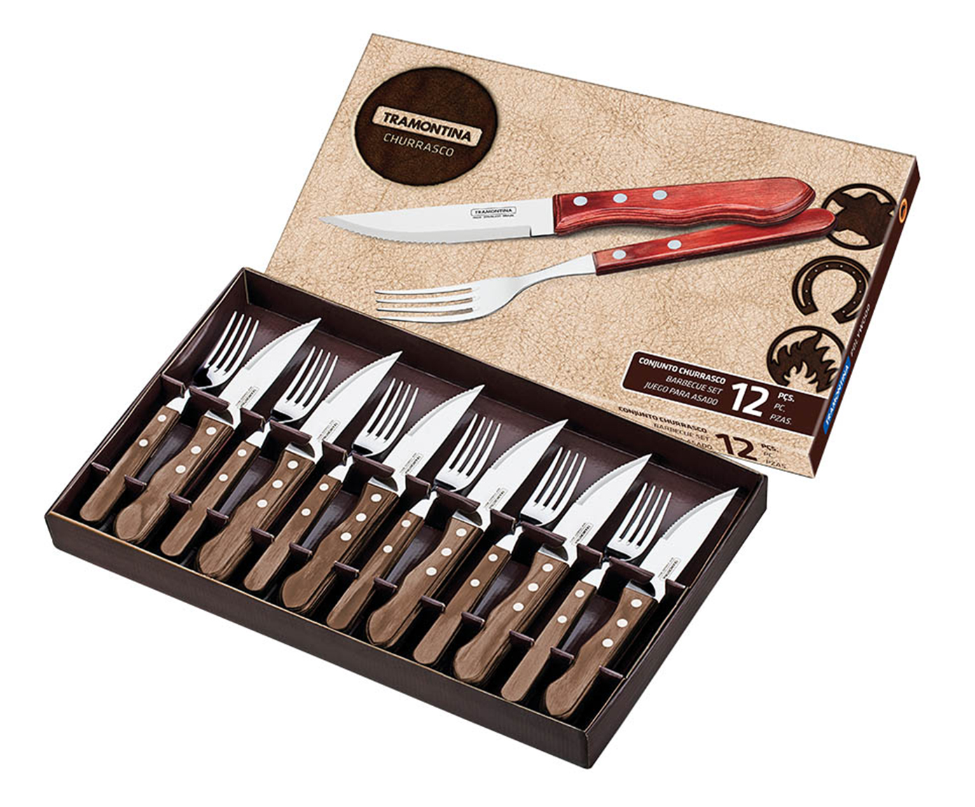 Jogo para Churrasco em Inox New Form image number 0