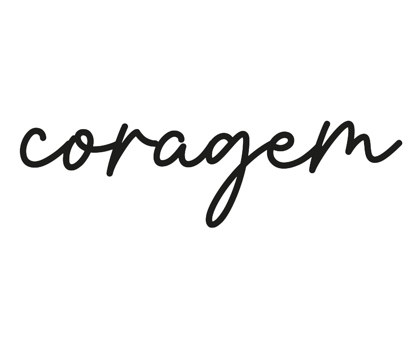 Palavra De Parede Coragem - image 0