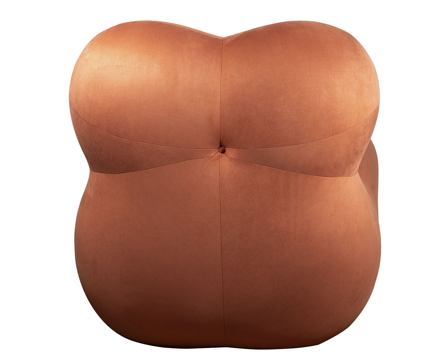 Poltrona com Pufe Femminile - Terracota image number 4
