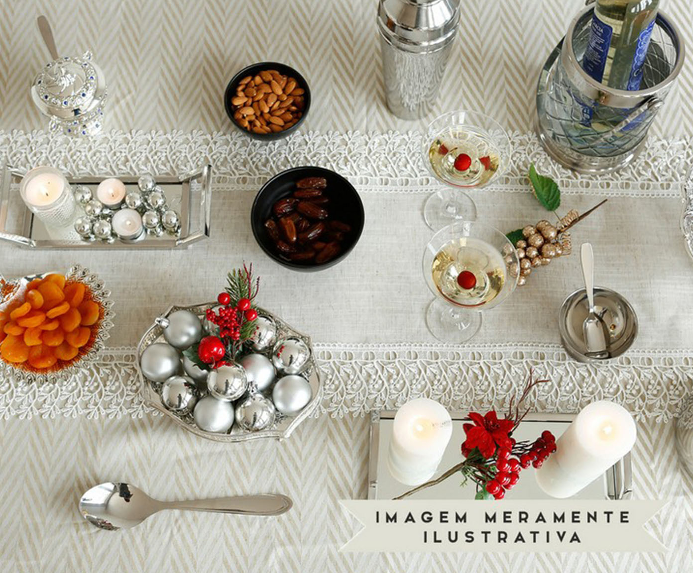 Bandeja Decorativa Espelhada Sasha image number 2
