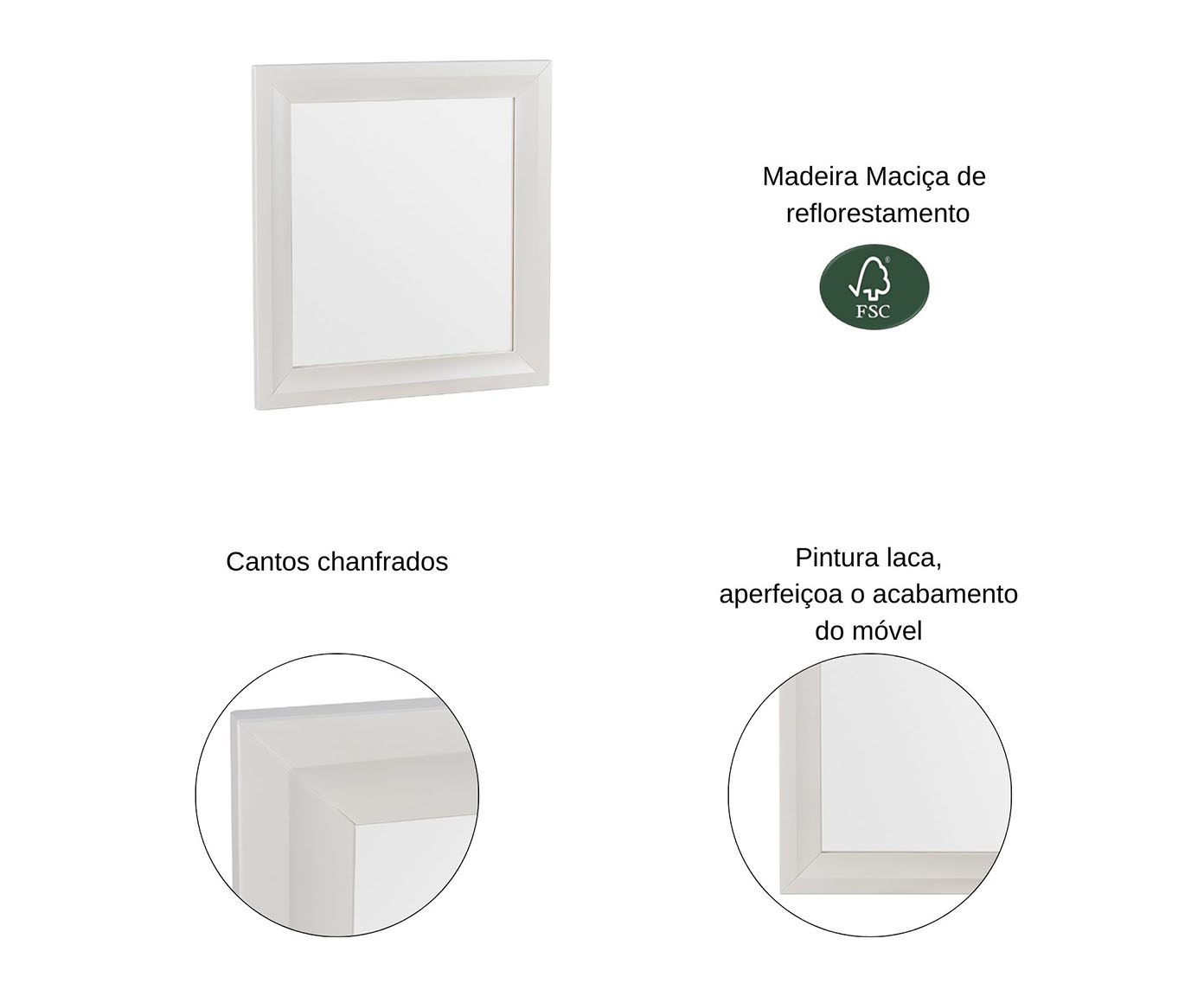 Espelheira Reviver - Branco e Gelo image number 4