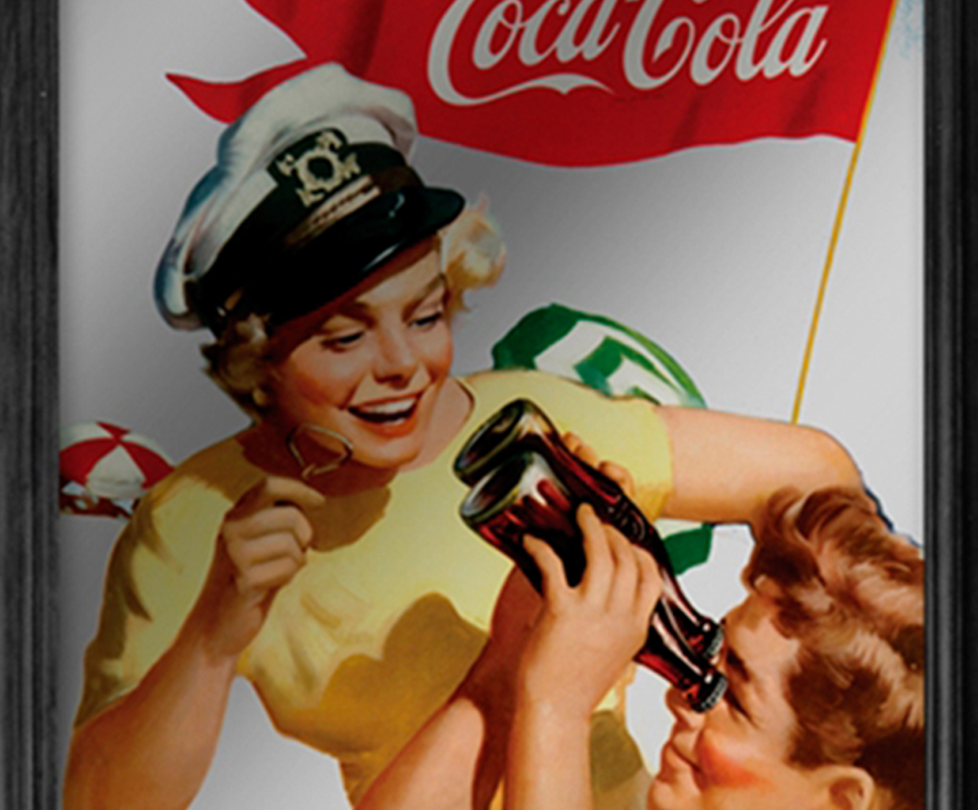 Quadro Espelhado Pin Up Sailor image number 1