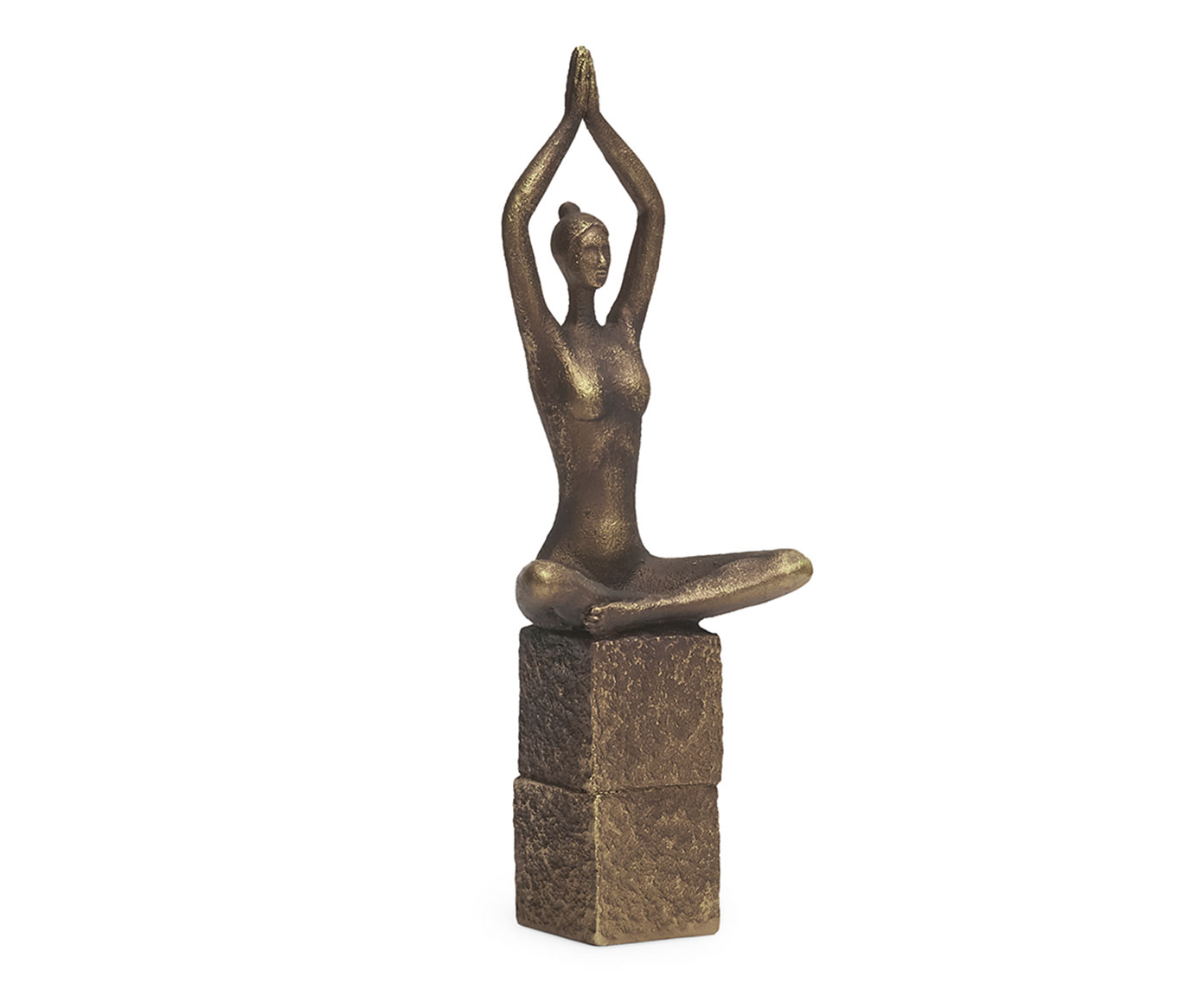 Escultura Yoga em Polirresina image number 1