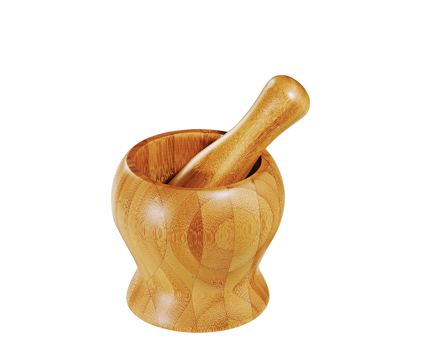 Pil&atilde;o Com Socador em Bambu Salzburgo Tis image number 4