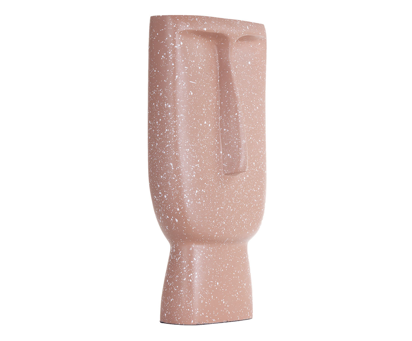 Vaso Face Quadrado Terracota Suave image number 0