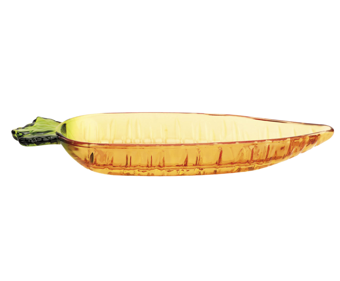 Petisqueira Decorativo Cenoura Glass image number 0