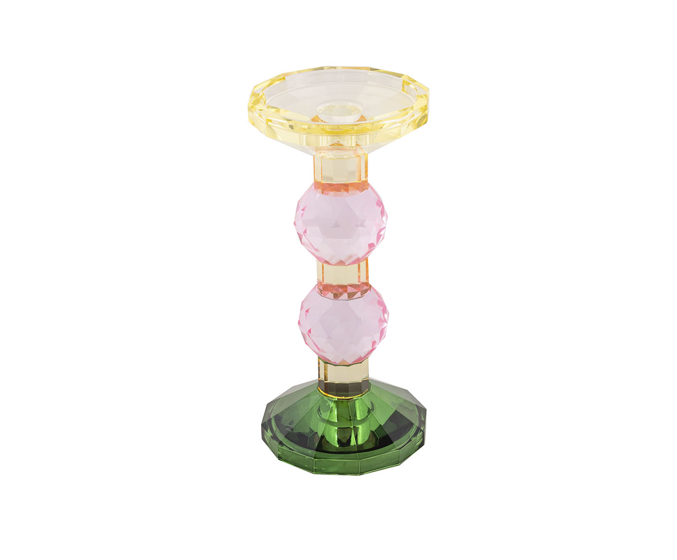 Casti&ccedil;al em Cristal Julie II - Amarelo image number 1