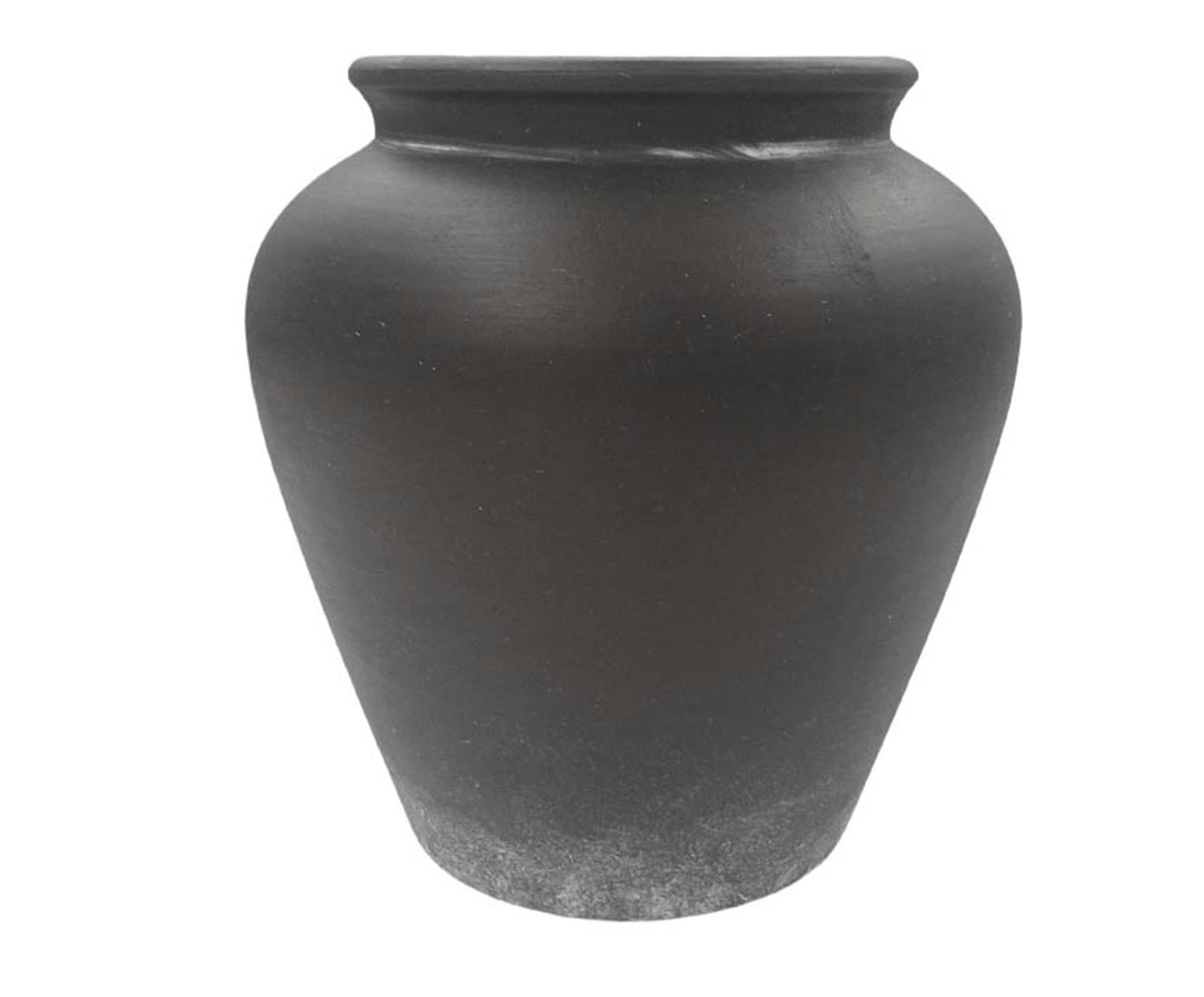 Vaso Macedonia Com Pintura Preta R&uacute;stica image number 0