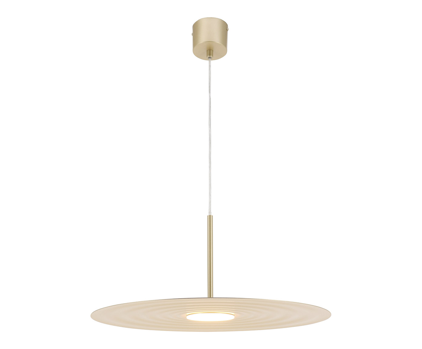 Pendente Disco Dourado Bivolt image number 0