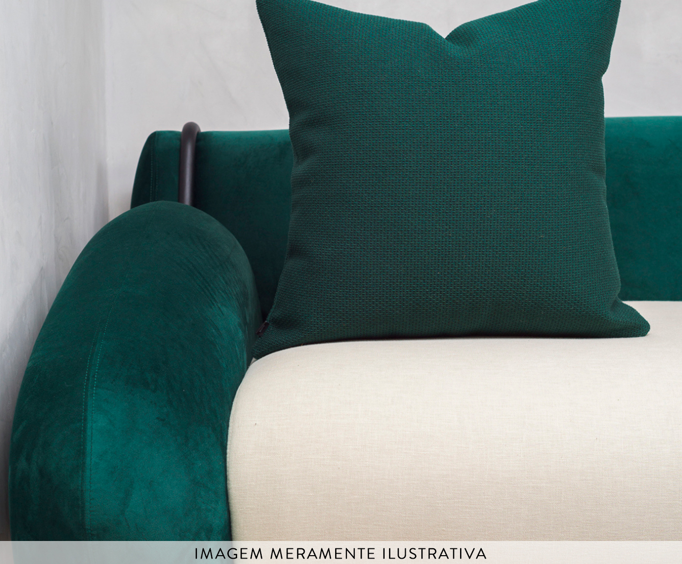 Kit Almofadas Bruma Preto e Verde Floresta image number 3