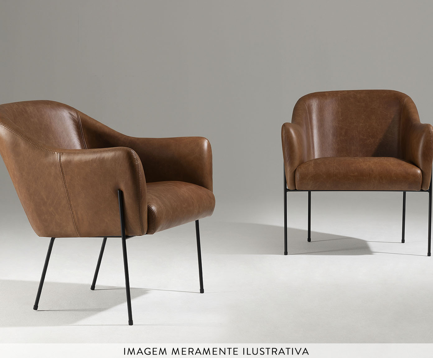 Poltrona Hebe Marrom image number 2