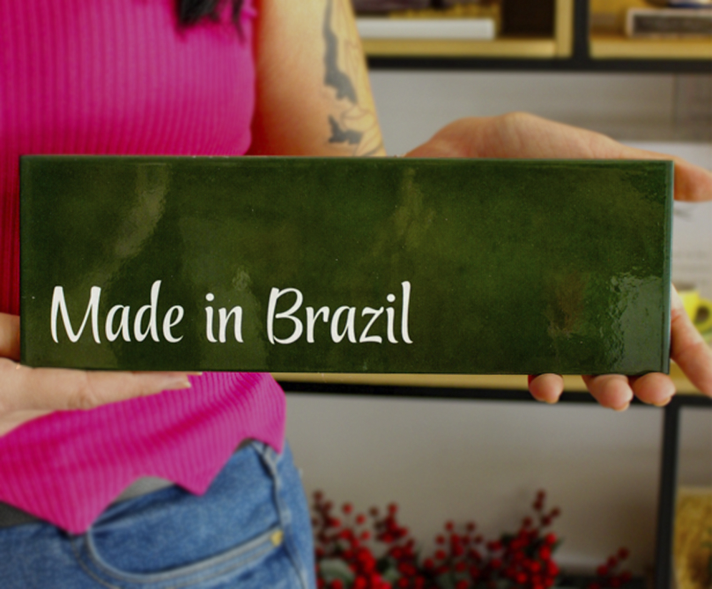 Azulejo Decorativo "Made in Brazil" image number 3