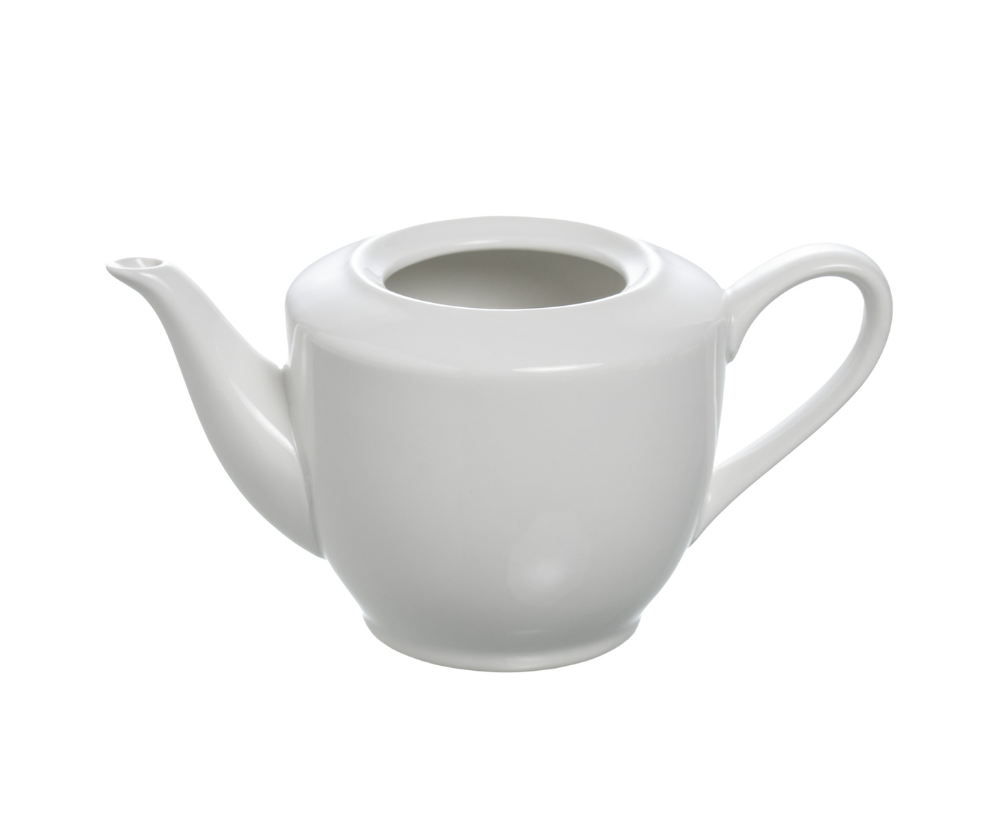 Mini bule Blanc em porcelana branco image number 2