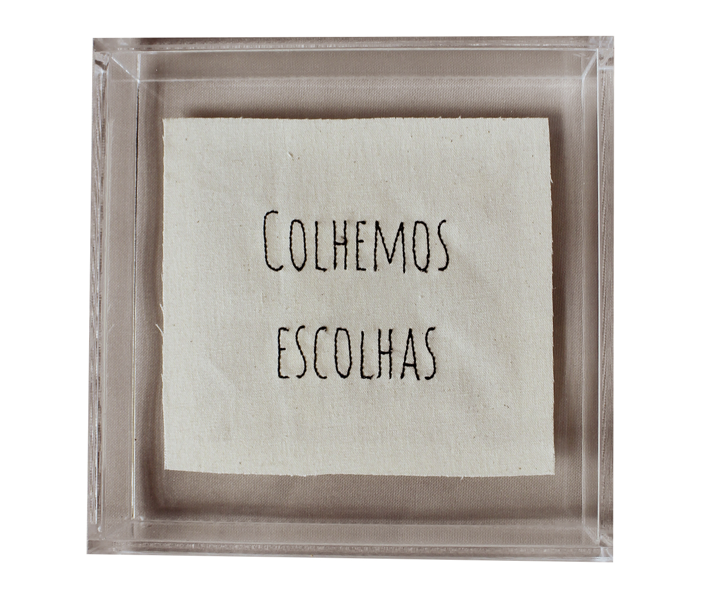 Quadro em Acr&iacute;lico "Colhemos Escolhas" - image 0
