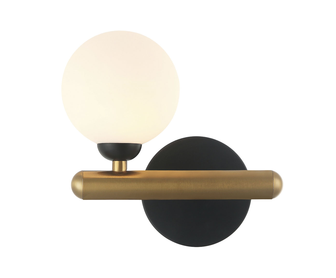 Arandela Bambu Preto e Bronze Bivolt image number 0