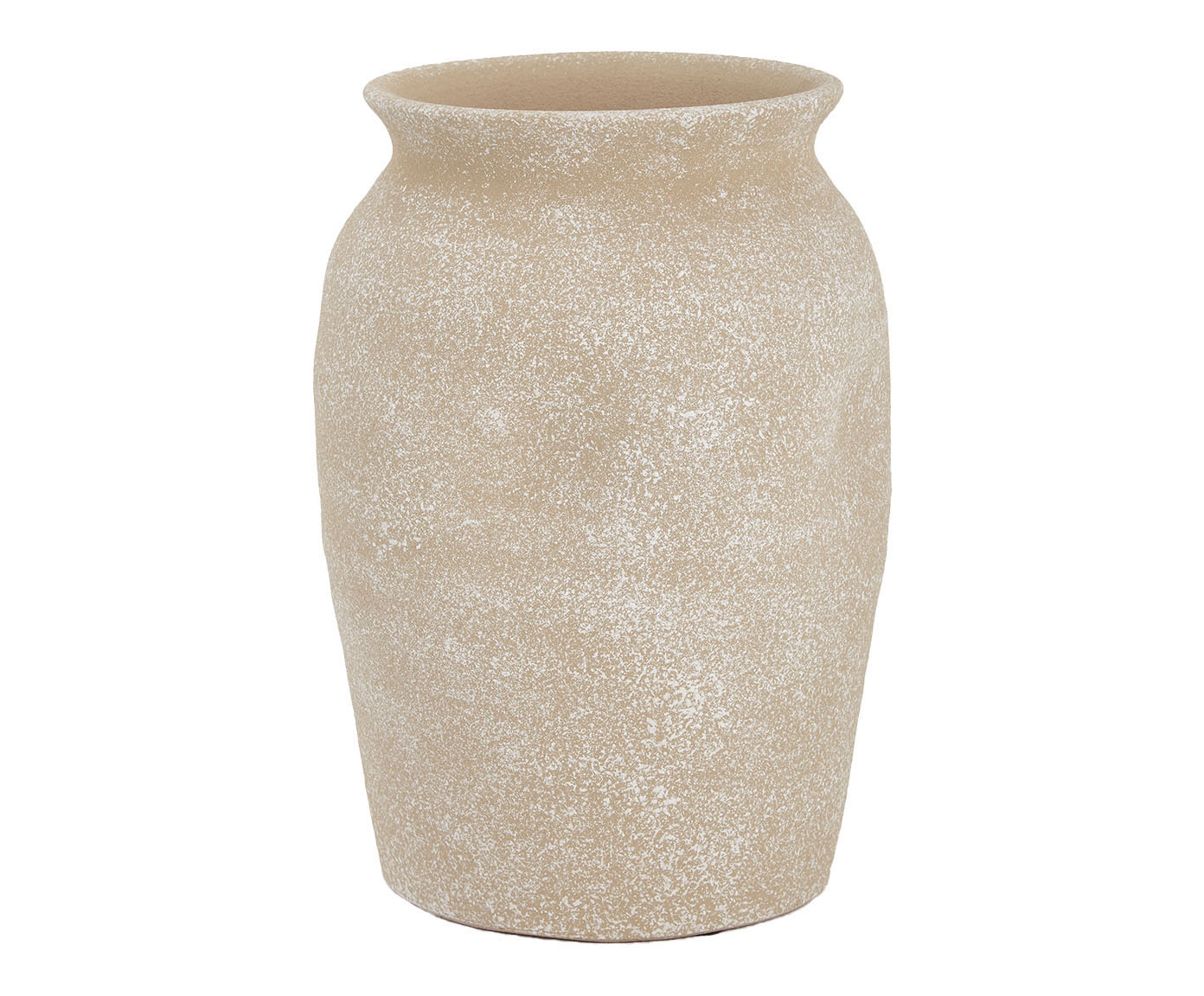 Vaso em Terracota II Chartres Bege image number 0
