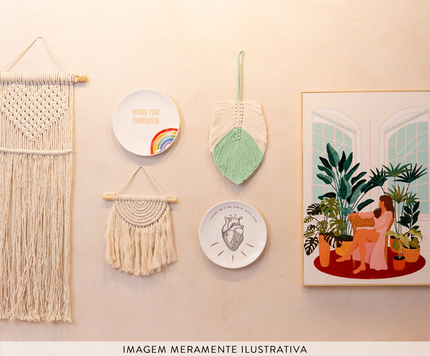 Prato Decorativo Rainbow - image 1
