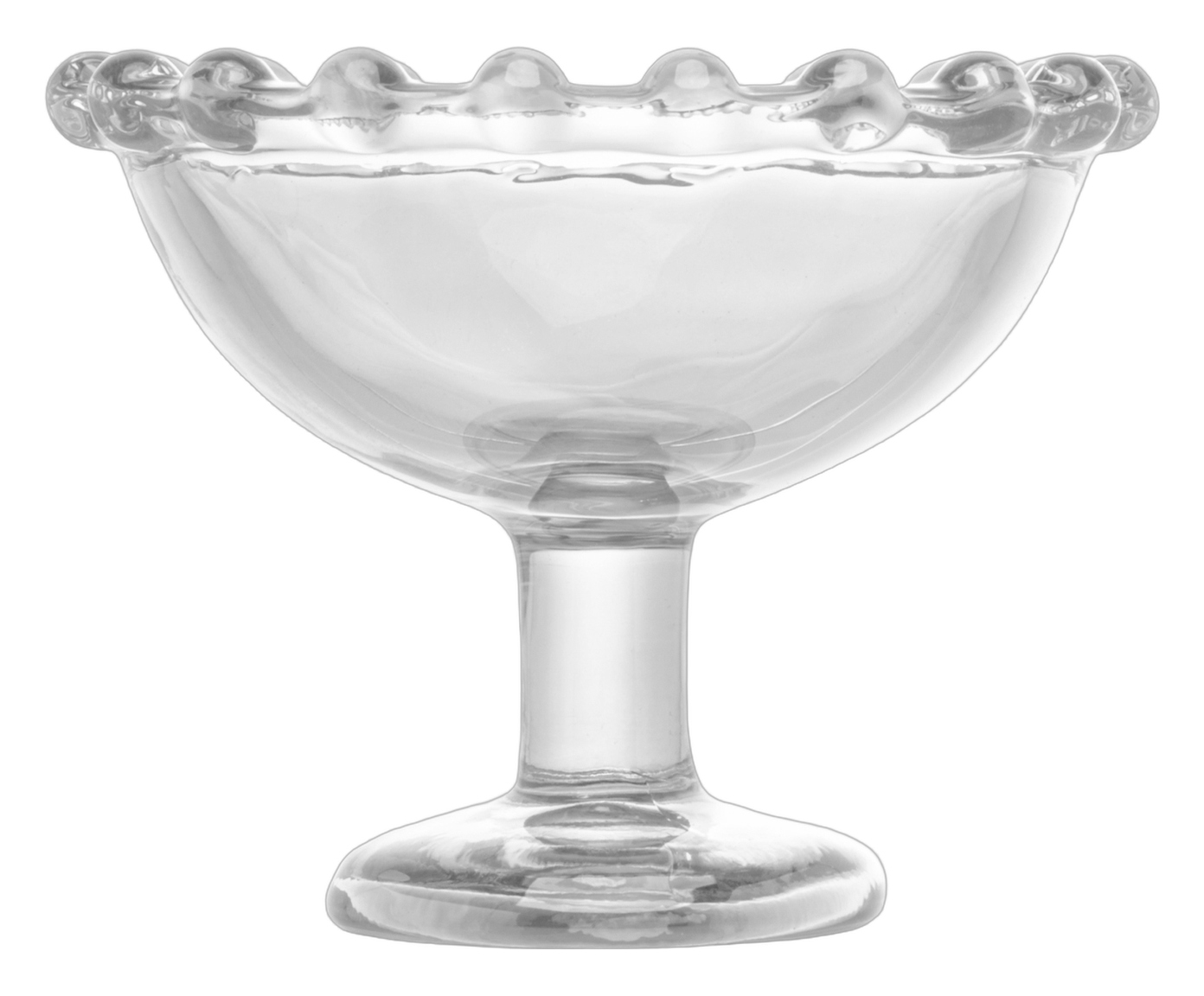 Ta&ccedil;a para Sobremesa em Cristal Ecol&oacute;gico Pearl image number 0