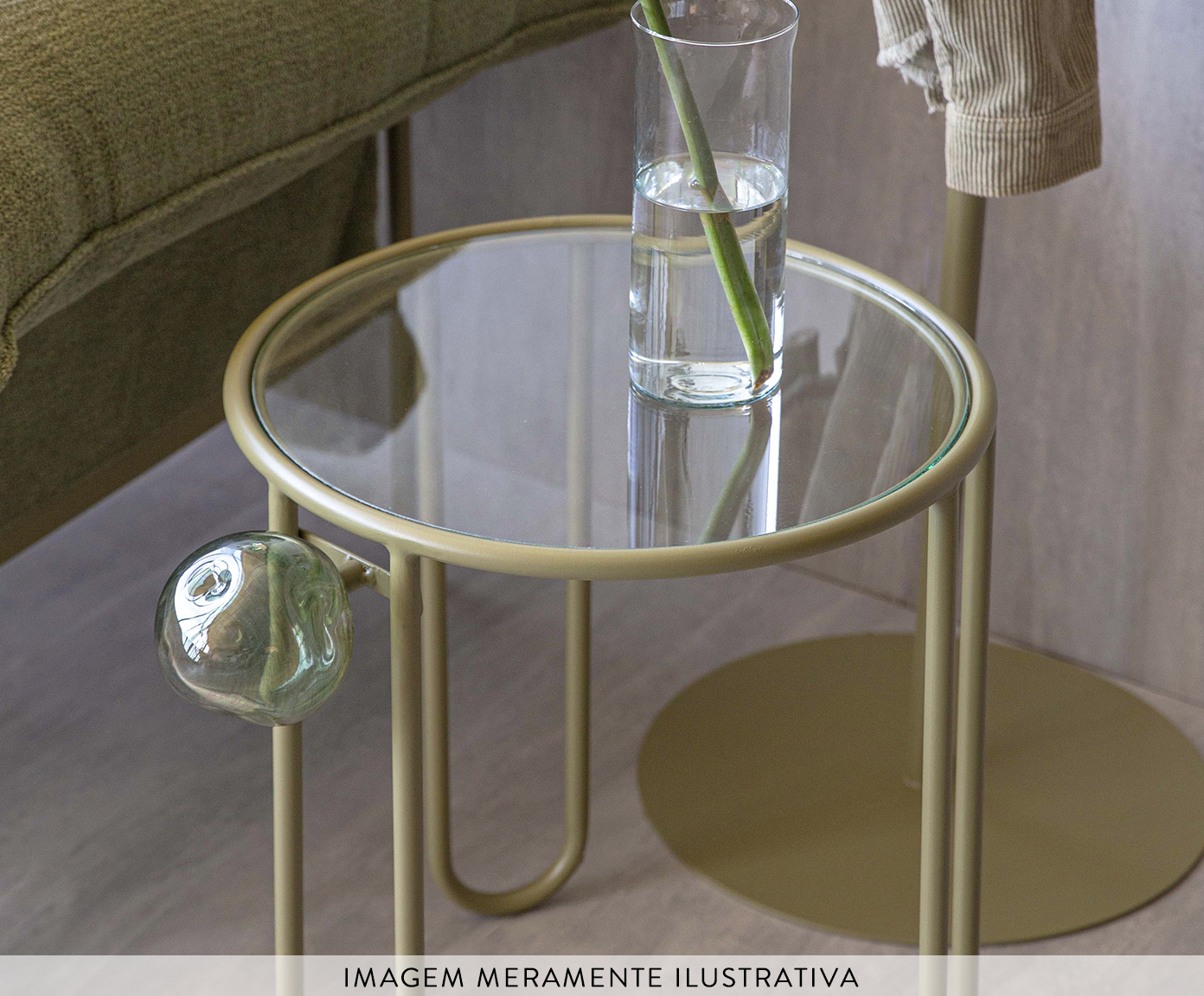 Mesa Lateral Murano Verde - image 1