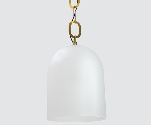 Pendente Posh Menor Jateado e Dourado image number 1