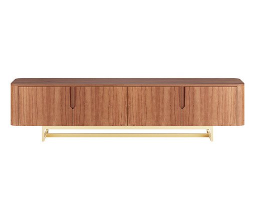 Rack Flow Castando e Dourado image number 0