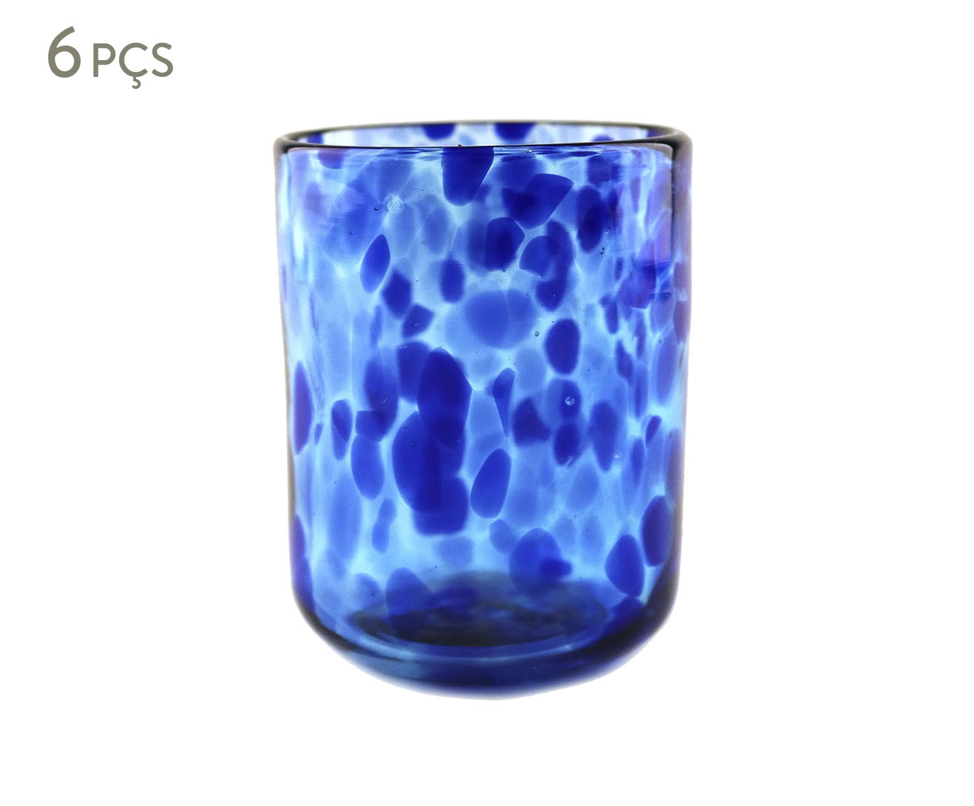 Jogo de Copos Creative Sodo Calcico Azul image number 0