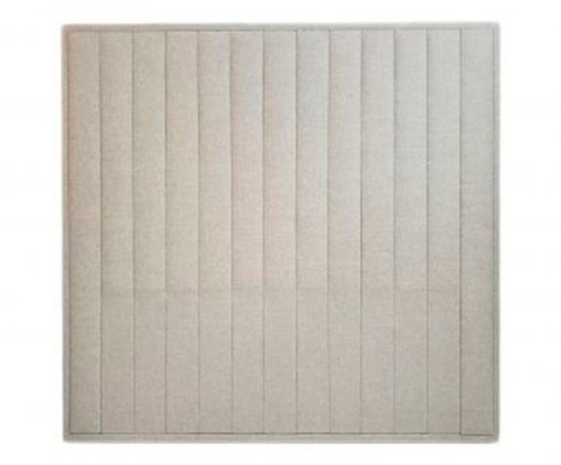 Cabeceira Painel em Linho Vicenza - Areia image number 0