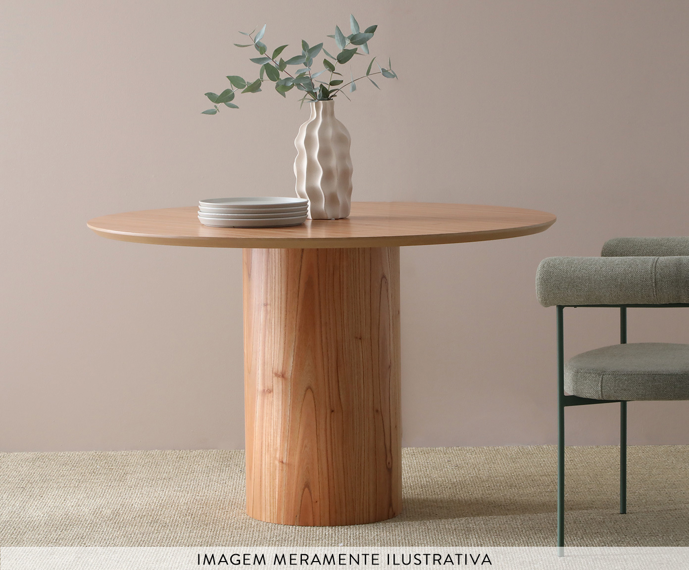 Mesa de Jantar Redonda Bold Legs - image 1