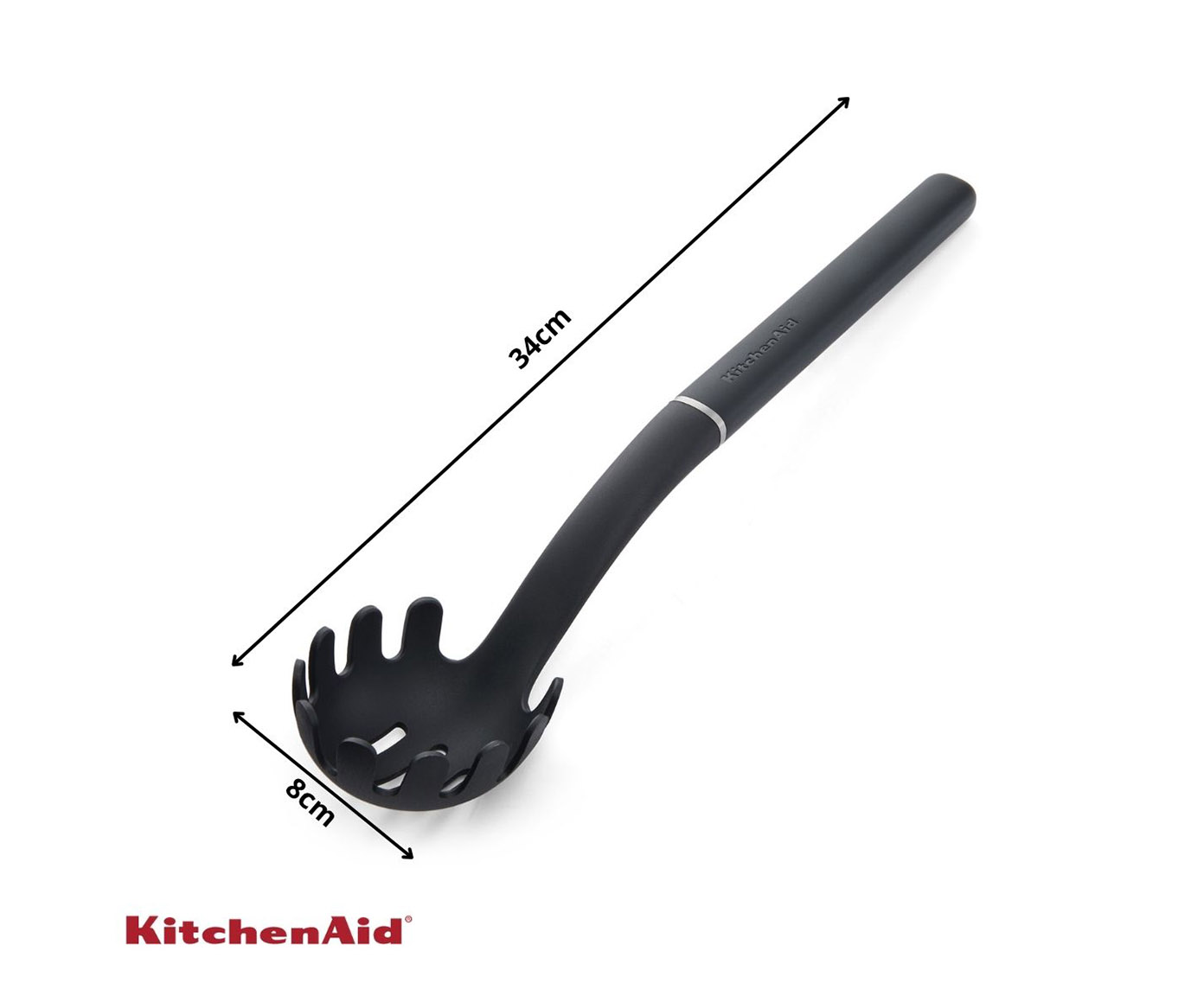 Pegador para Macarr&atilde;o Kitchenaid Preto - image 1