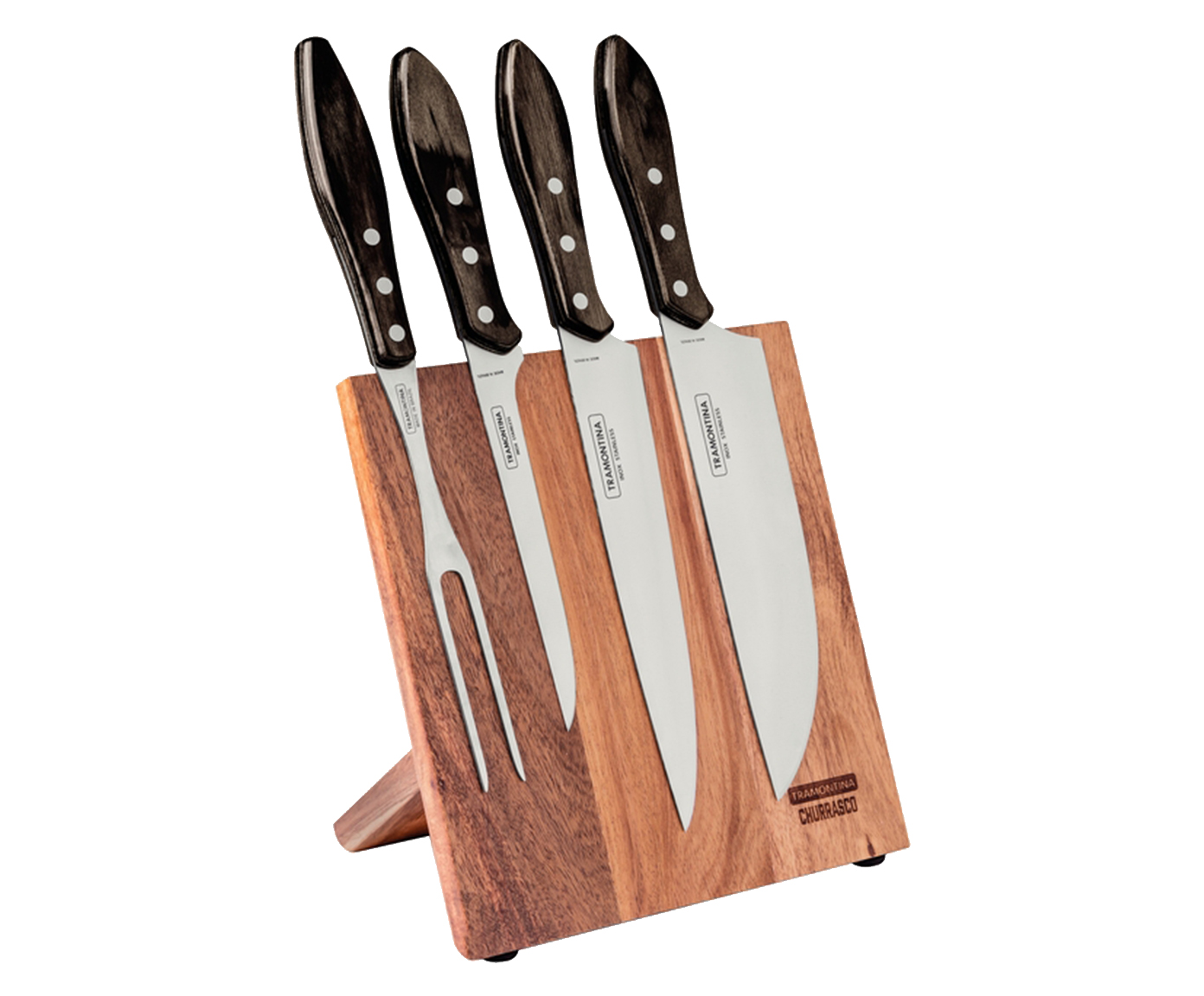 Jogo para Churrasco em Inox Polywo Natural - image 0
