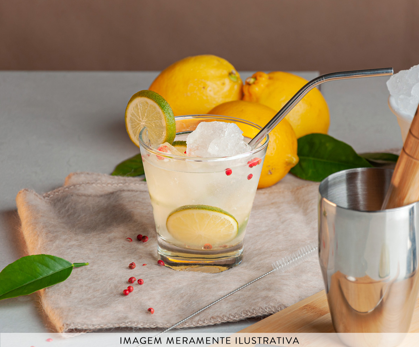 Jogo para Caipirinha em Bambu com Balde - image 1