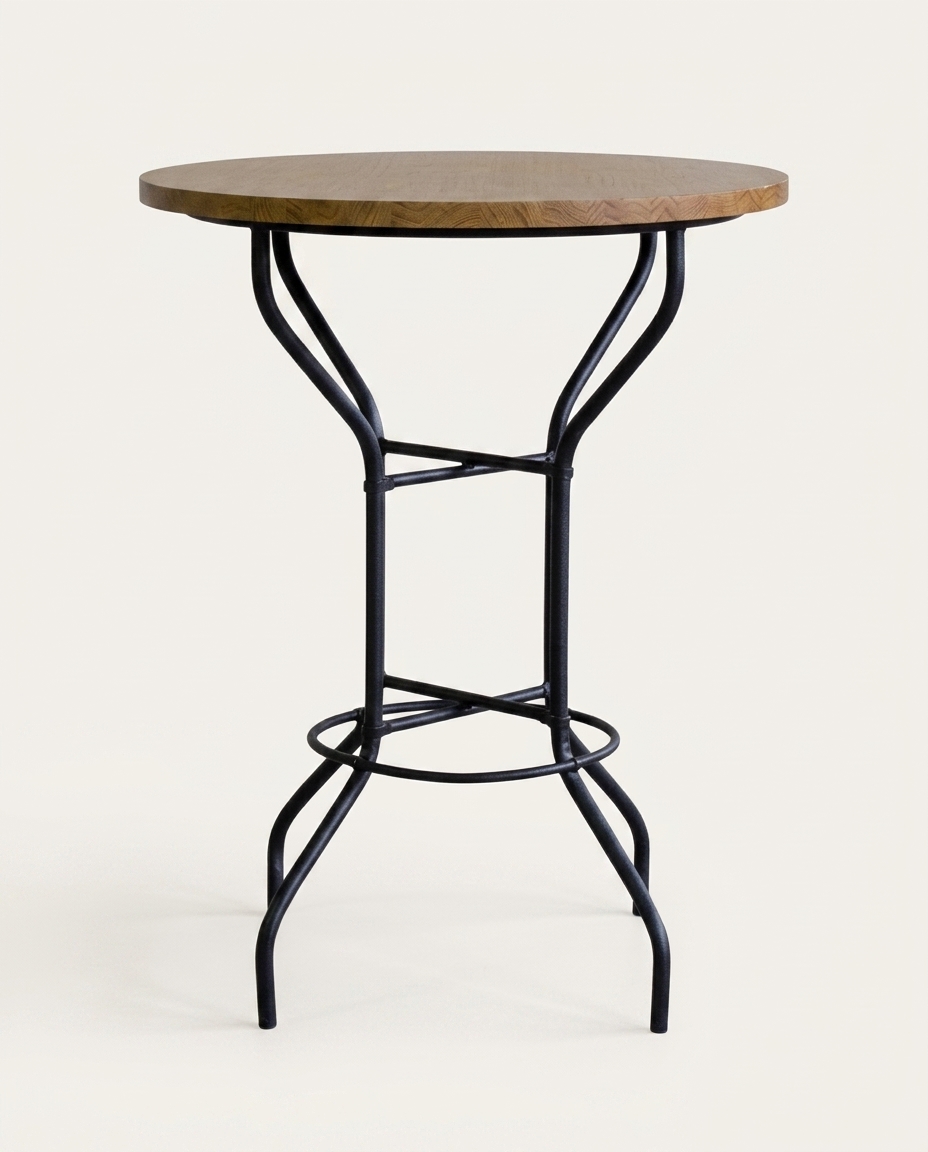 Mesa Bistr&ocirc; Boemia Castanho - image 0