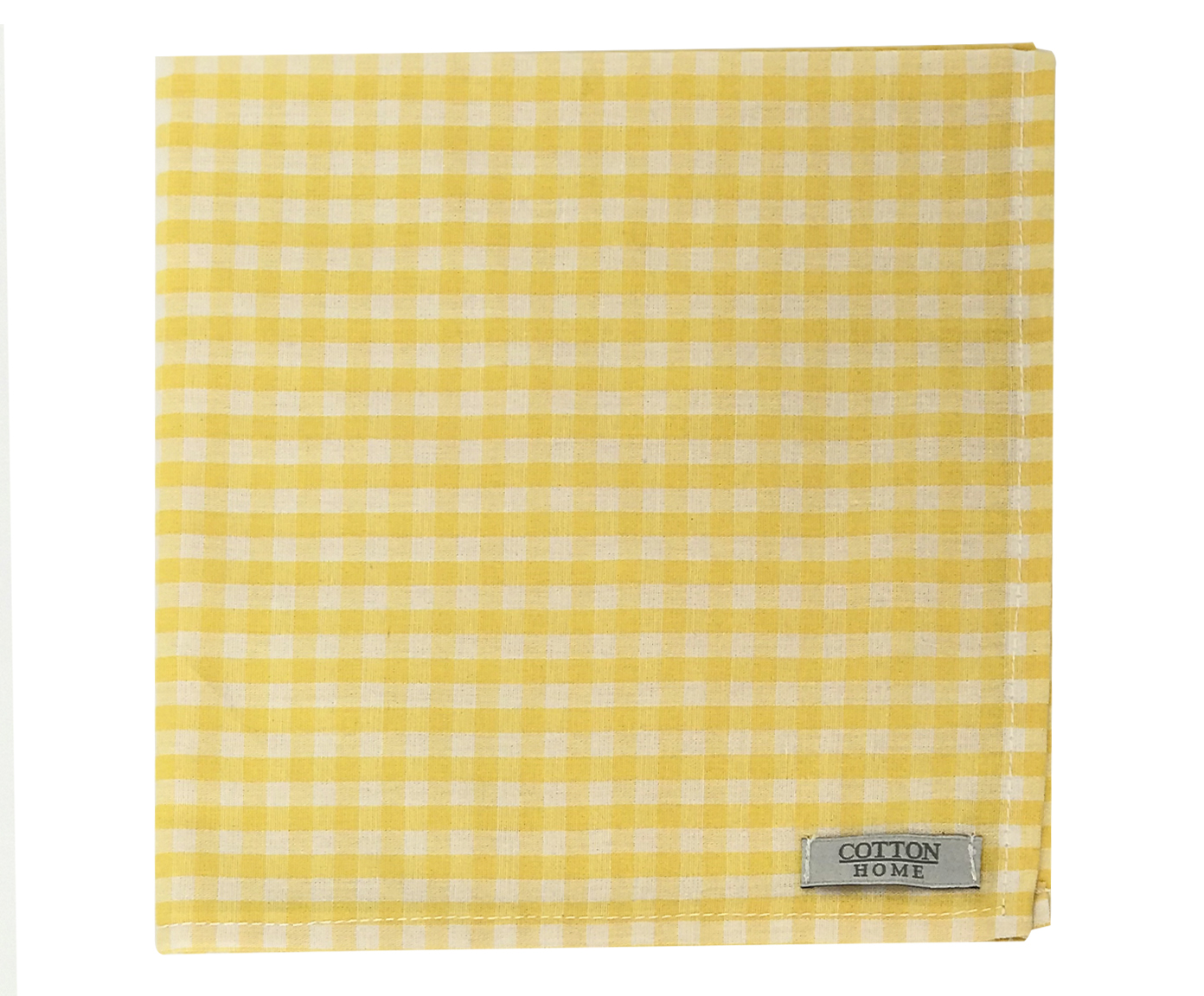 Guardanapo Xadrez Vichy Amarelo - image 0