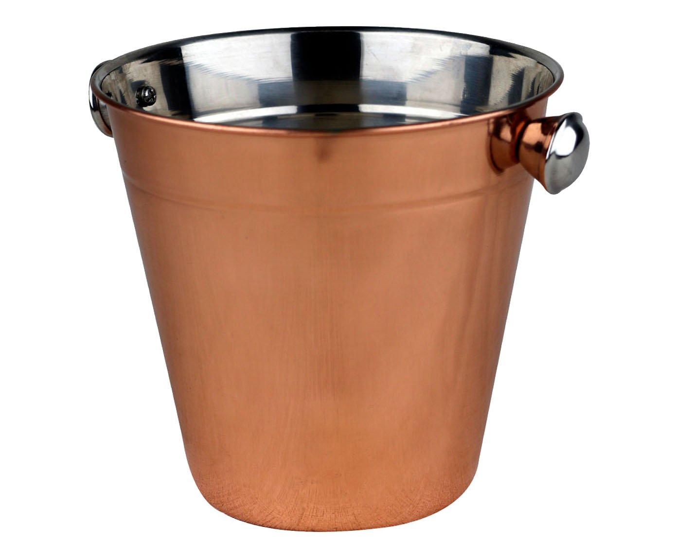 Balde para Gelo em Inox Corin Acobreada - image 1