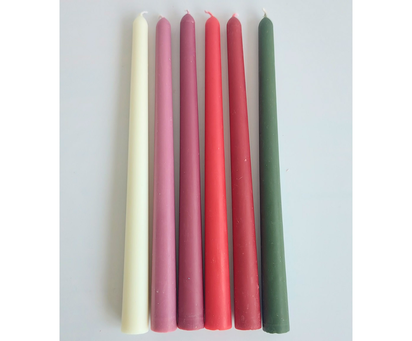 Velas para Casti&ccedil;al Mix and Match Rosa e Vermelho - 6 pe&ccedil;as image number 2