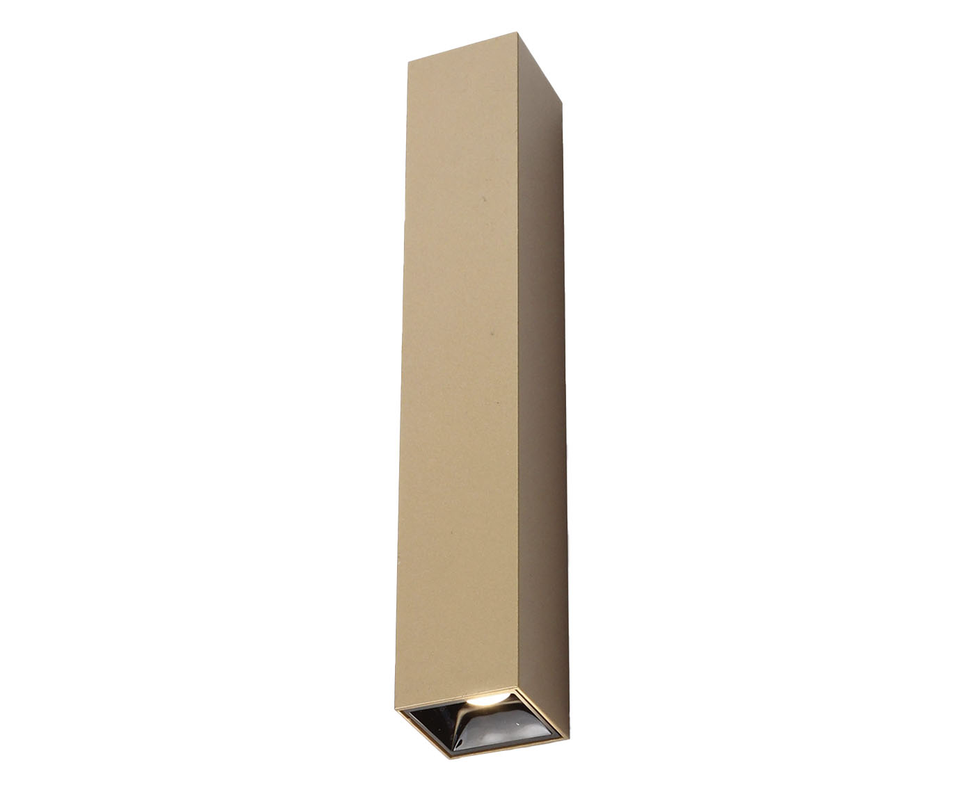 Arandela Led Box Dourado Ono Bivolt image number 0