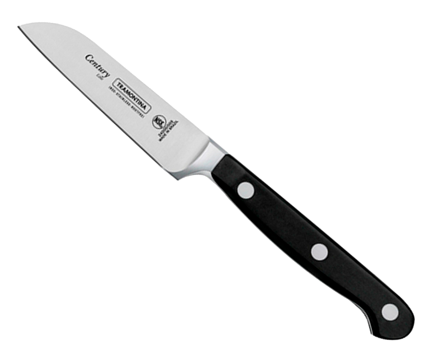 Faca para Legumes em Inox Agile 3" - Preta image number 0