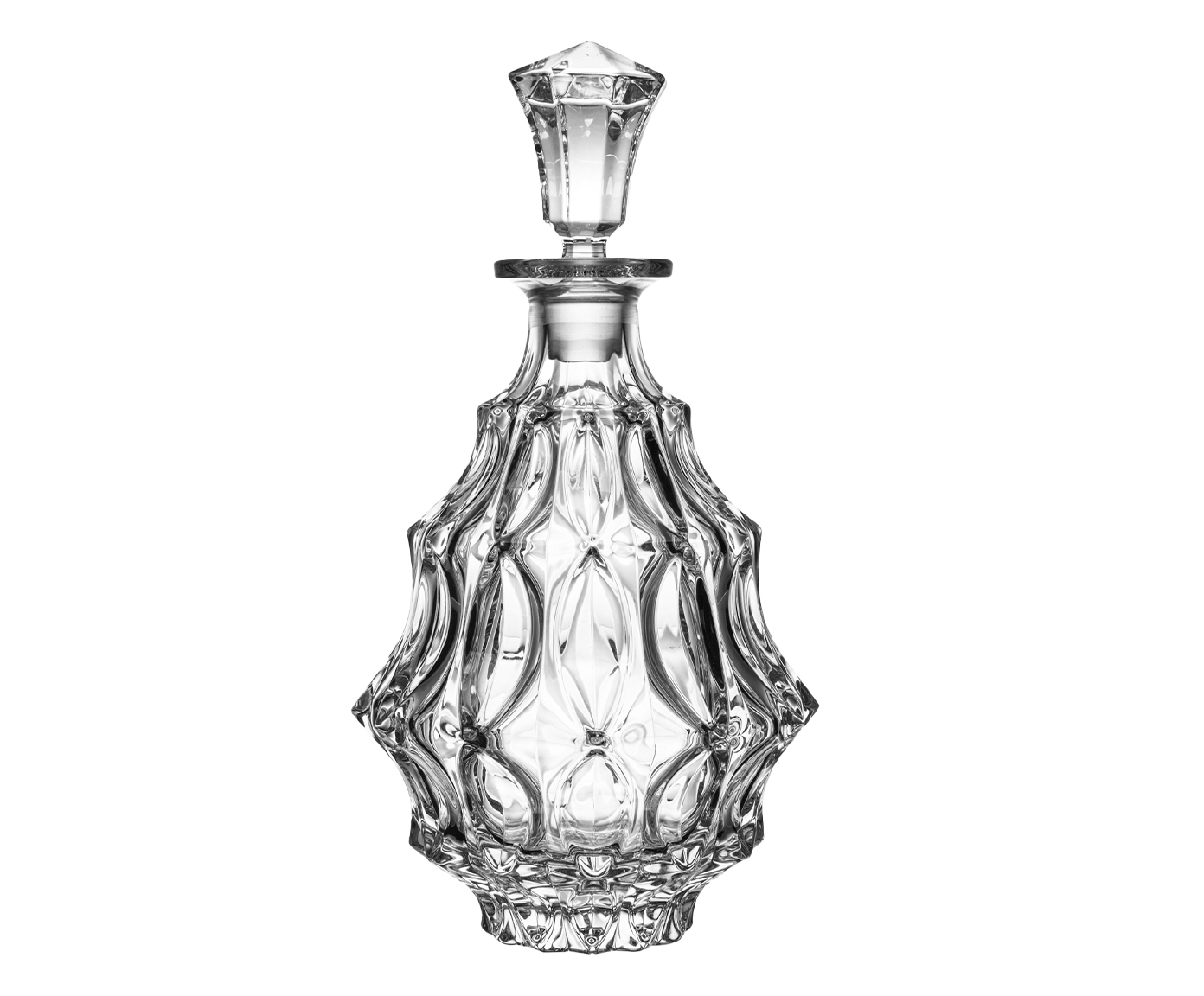 Garrafa para Whisky em Cristal Ecol&oacute;gico Uma - Transparente image number 1