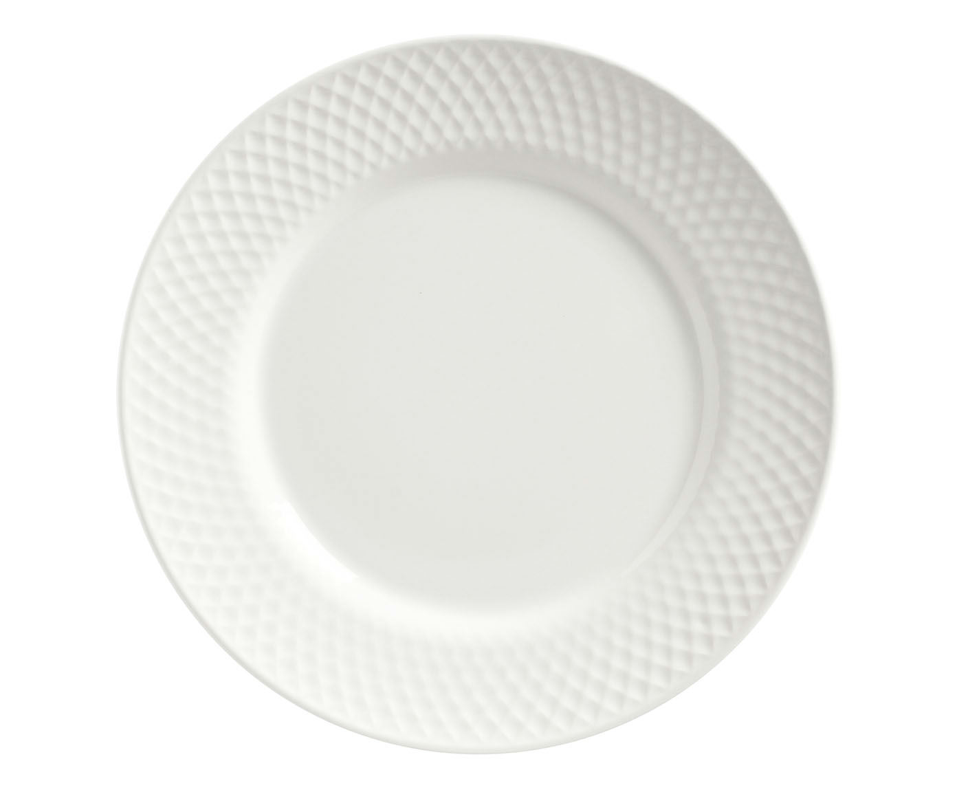 Jogo de Pratos Rasos Split White - image 0
