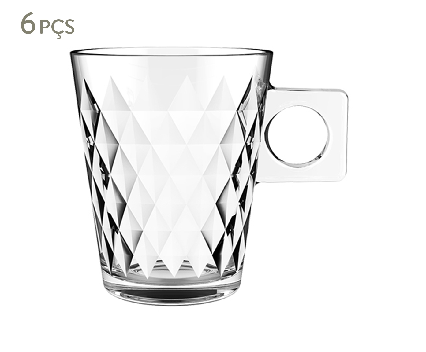 Jogo de X&iacute;caras para Caf&eacute; Time Glass image number 0