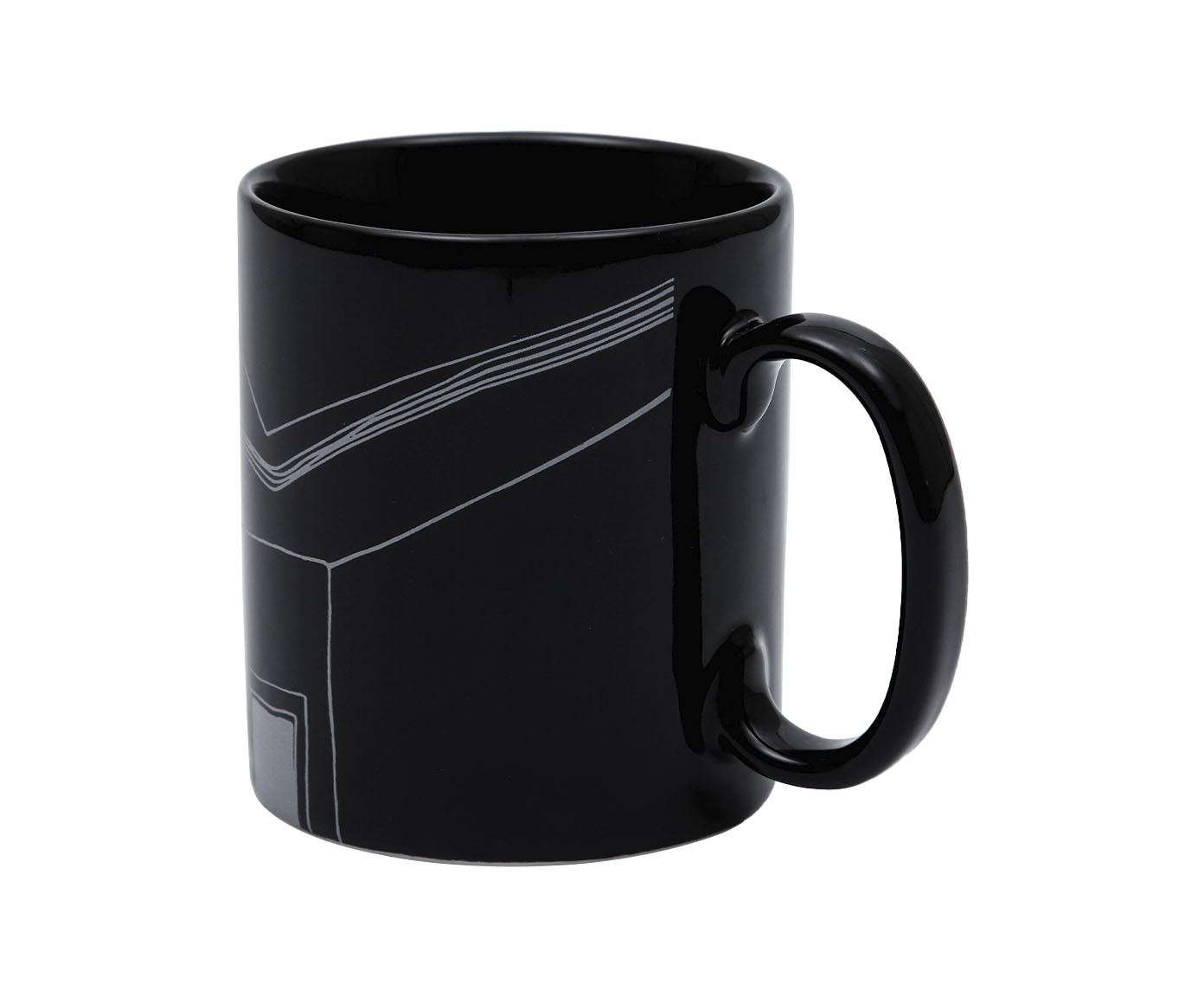 Caneca em Porcelana Modernismo Tropical image number 1
