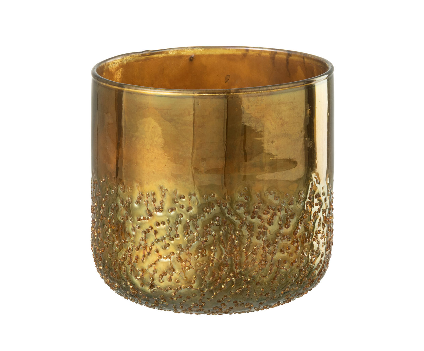 Vaso Mirror Igapira Dourado - image 0