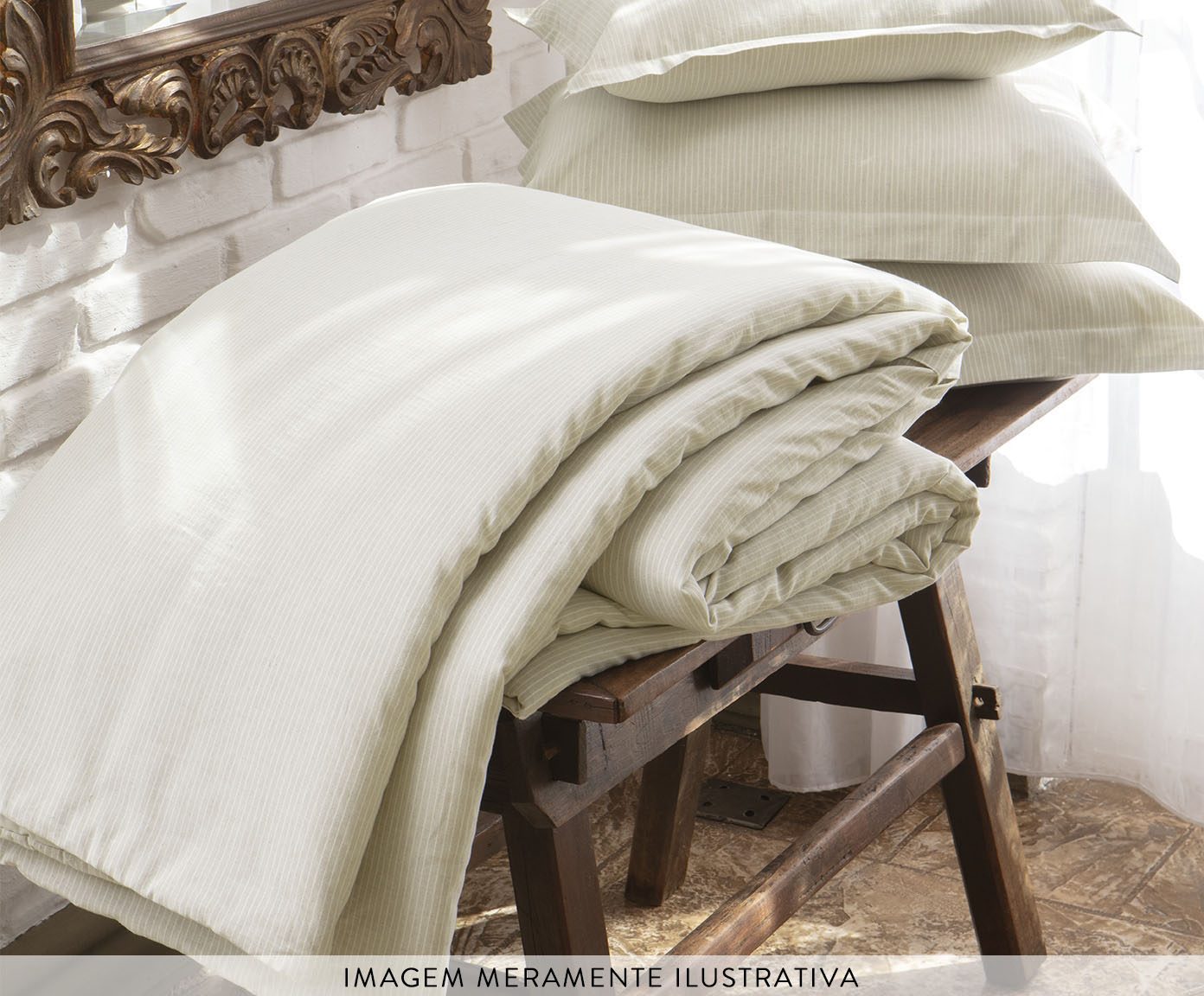 Jogo de Cobre-Leito All Seasons Linen Lys image number 2