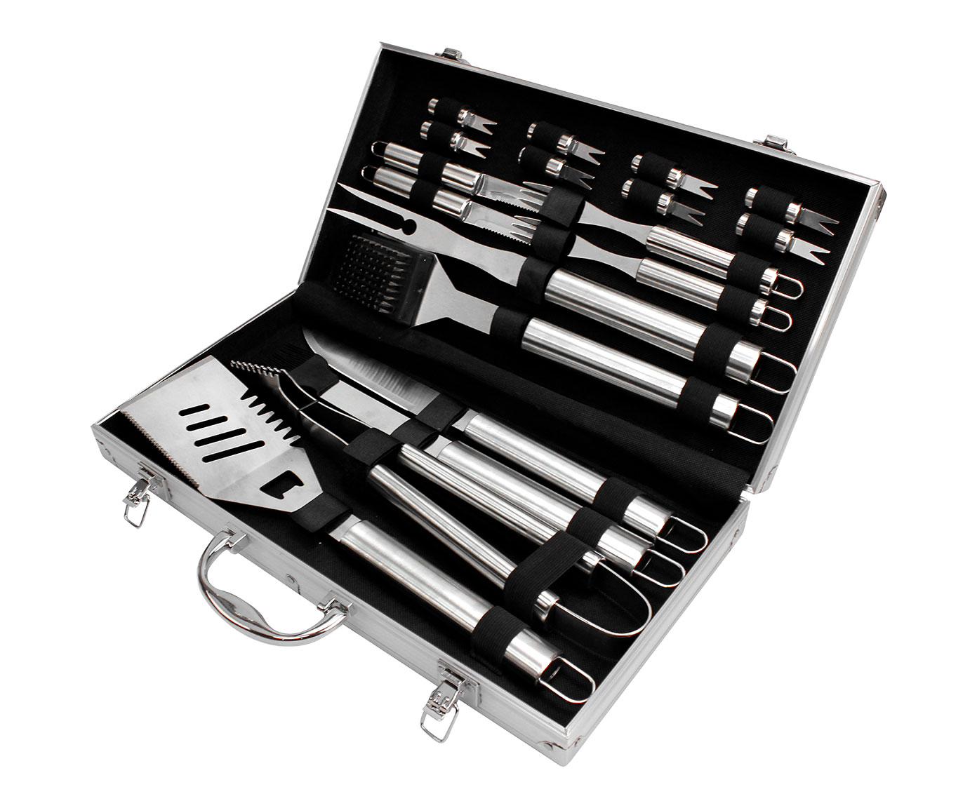 Jogo para Churrasco Gourmet em Inox image number 0
