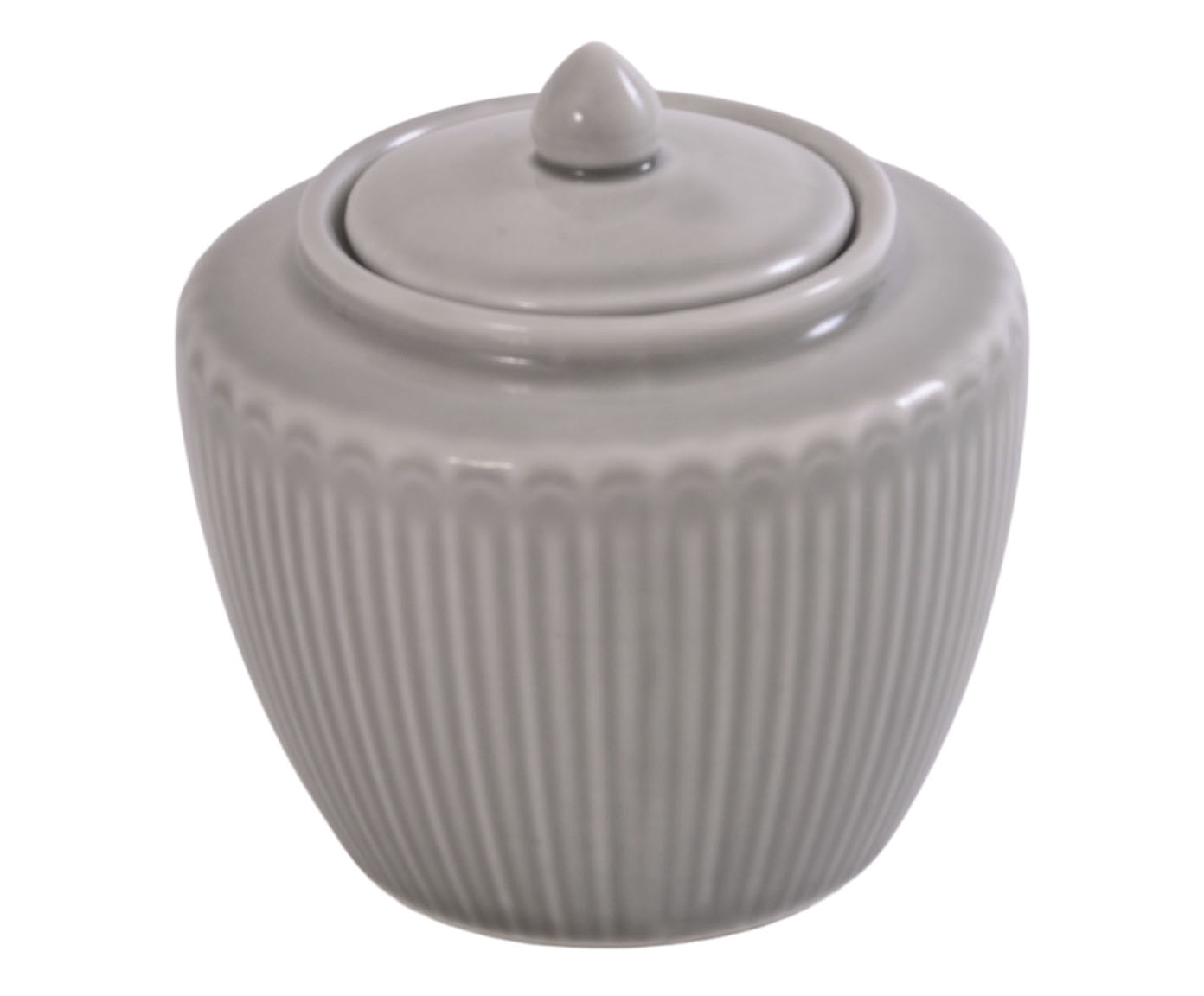 A&ccedil;ucareiro em Porcelana Noemi Cinza - image 1