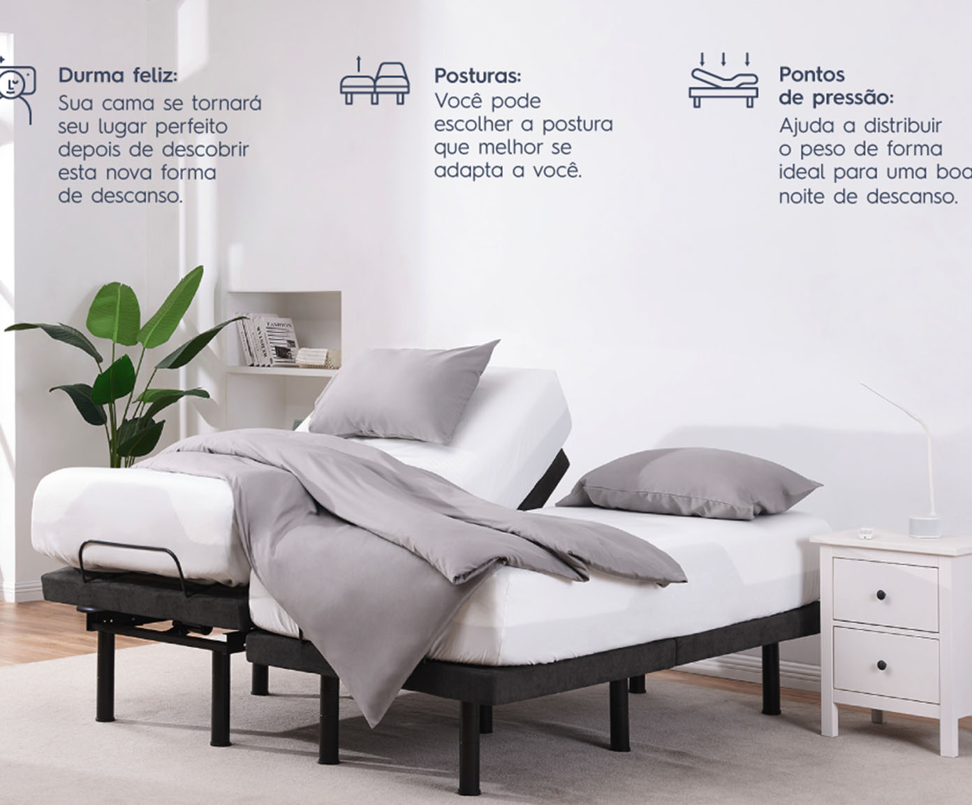Cama Articulada Luuna Rise - Casal image number 6