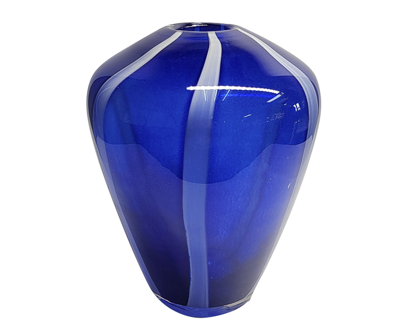 Vaso de Vidro Rodermark Azul I image number 0
